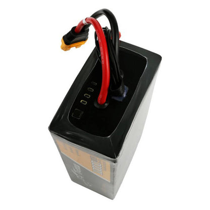 Tattu 10000mAh 44.4V 30C 12S1P Lipo Battery Pack with AS150U Plug