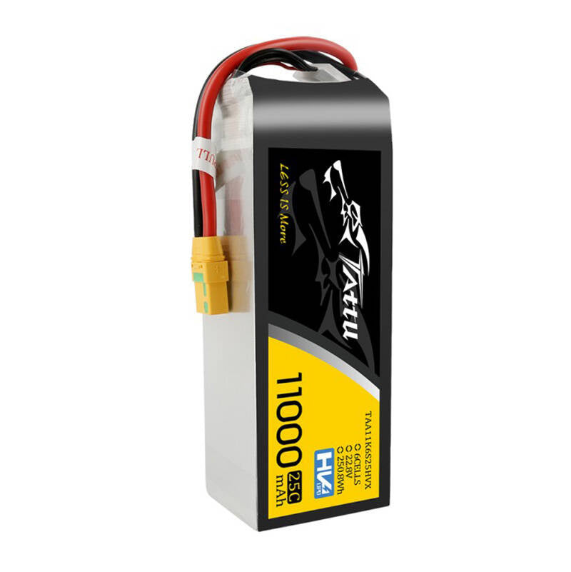 Tattu 11000mAh 22.8V HV 25C 6S1P Lipo Battery Pack with XT90-S (anti-spark) Plug
