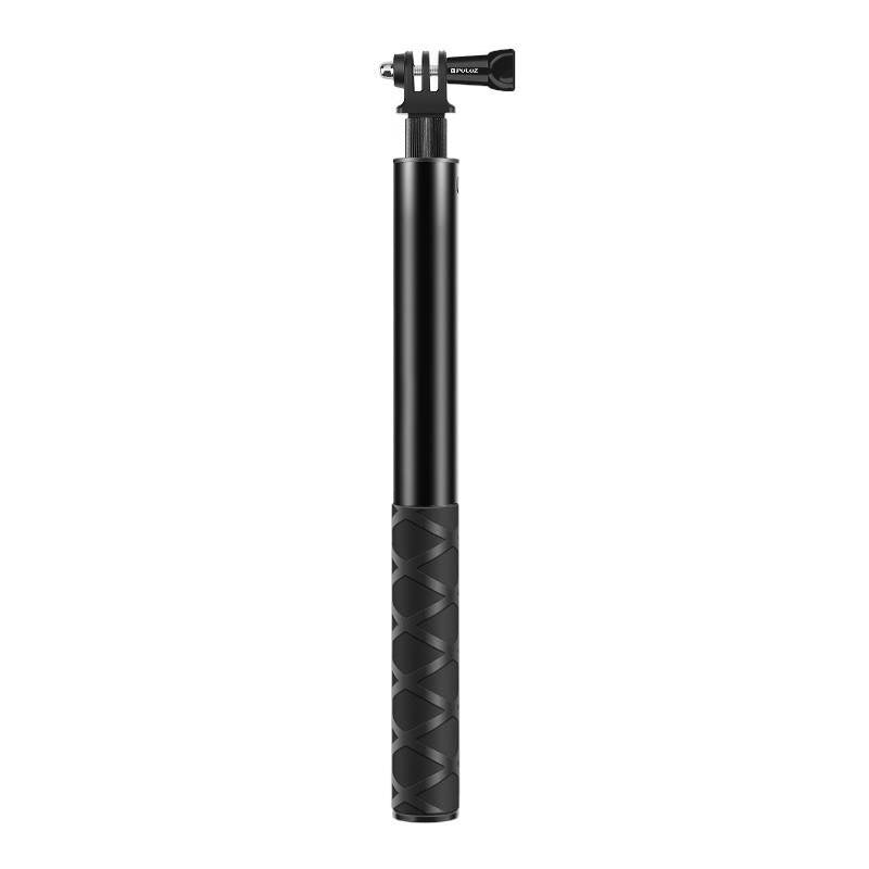 Metal selfie holder Puluz 110 cm for sports cameras (including Osmo Action 5 Pro, Insta360 X5 / X4 / X3)