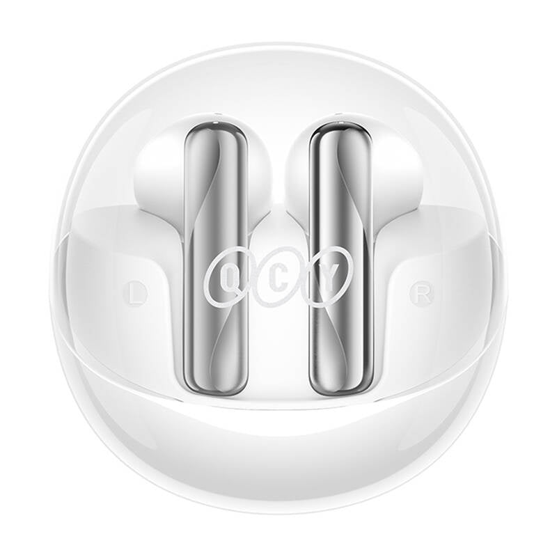 TWS QCY AilyBuds Clear T32 Headphones (white)