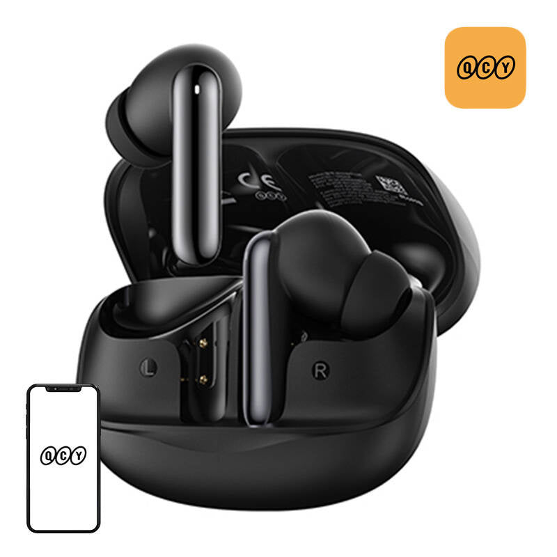TWS QCY MeloBuds HT12 Headphones (black)