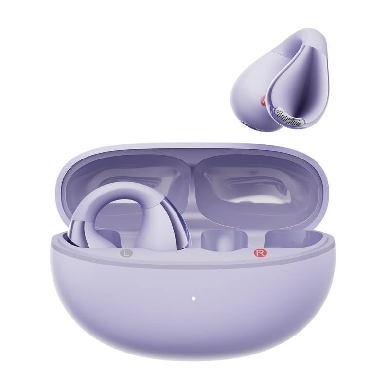 QCY Crossky Clip C30 headphones (purple)