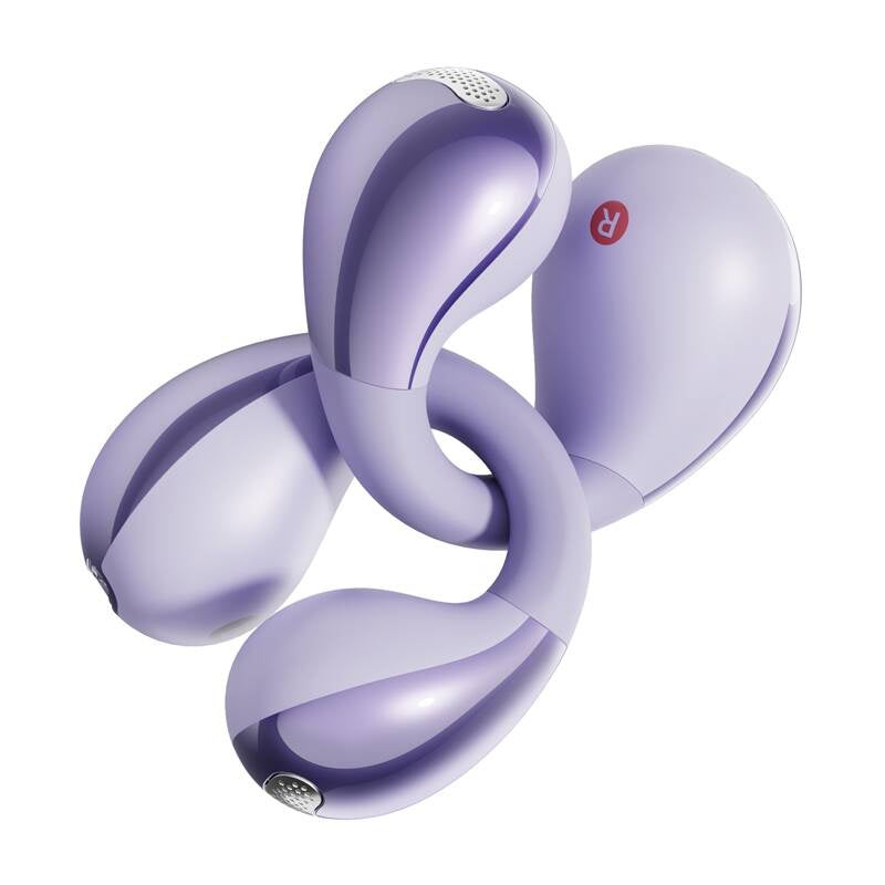 QCY Crossky Clip C30 headphones (purple)