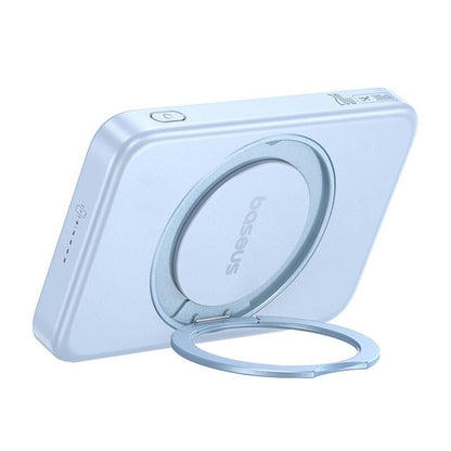Baseus powerbank with stand PicoGo Qi2 5000mAh 20W (blue)