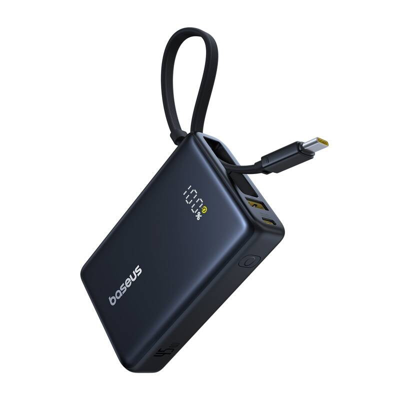 Powerbank Baseus PicoGo Digital Display 10000mAh 45W (czarny)