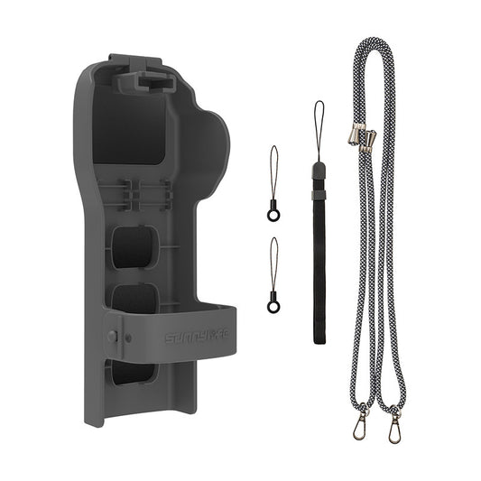 Sunnylife protective case with strap and lanyard for Osmo Pocket 3 (gray)
