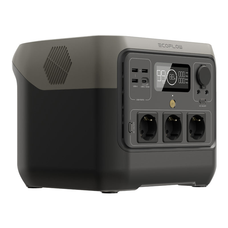 Set: EcoFlow River 2 Pro power station + 160W photovoltaic panel.