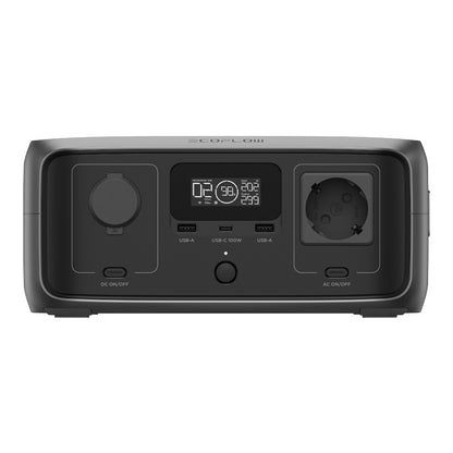 Set: EcoFlow River 3 UPS power station + 110W photovoltaic panel.