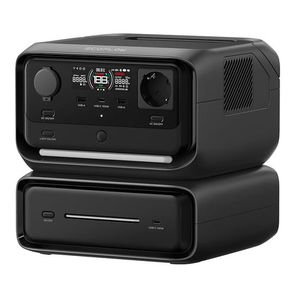 Set: EcoFlow River 3 Max power station + 160W photovoltaic panel.