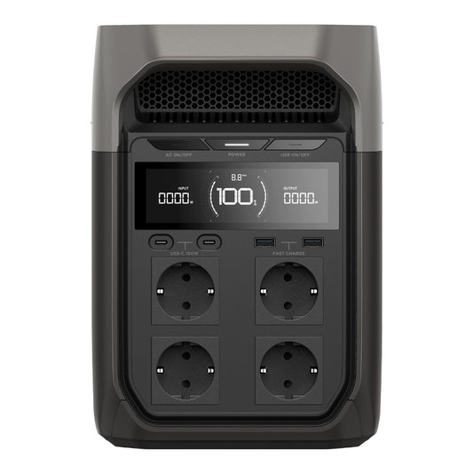 Set: EcoFlow Delta 3 power station + 400W photovoltaic panel.