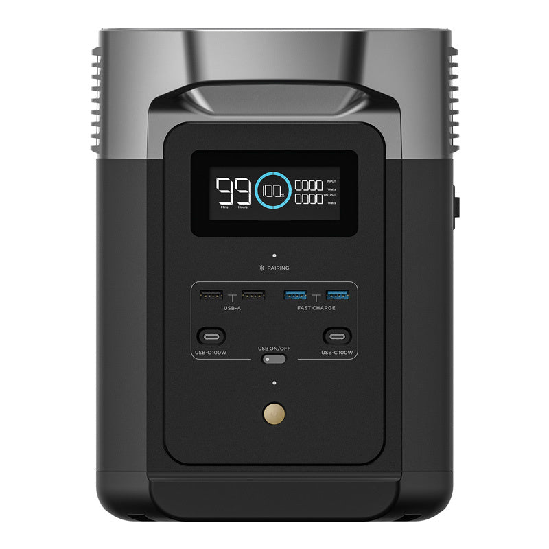 Set: EcoFlow Delta 2 power station + 220W photovoltaic panel.