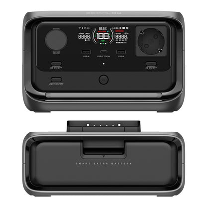 Set: EcoFlow River 3 Plus power station + additional 286Wh battery.