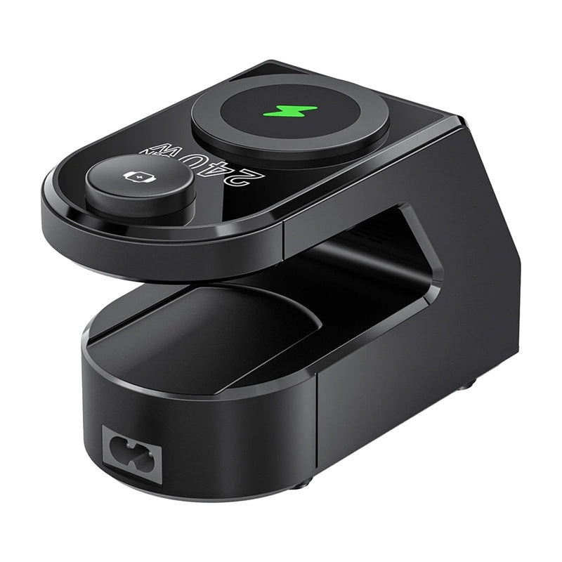 Blitzwolf BW-FW10 alarm clock with charger 2xUSB-A, 4xUSB-C, 240W