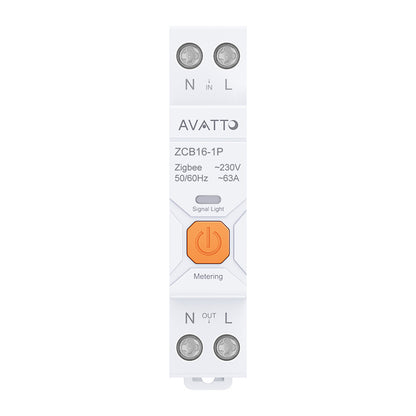 ZigBee Avatto ZWCB16 smart fuse