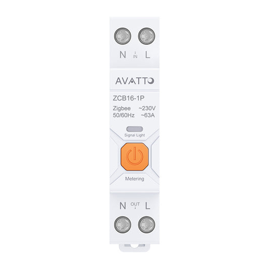 ZigBee Avatto ZWCB16 smart fuse