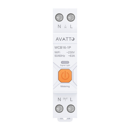 Smart fuse with WIFI Avatto WCB16