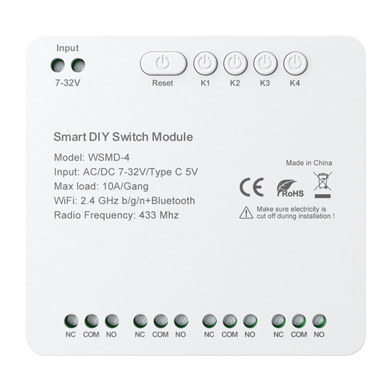 DIY Avatto WSMD-4 32V smart switch module