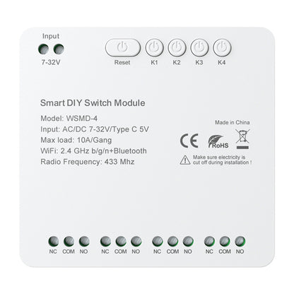 DIY Avatto WSMD-4 32V smart switch module