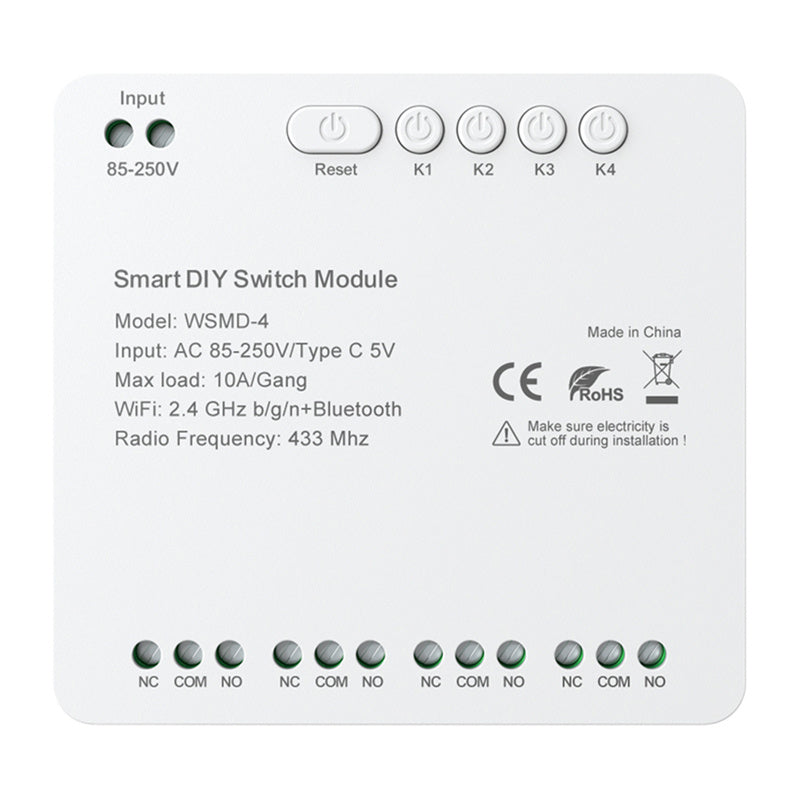 DIY Avatto WSMD-4 250V smart switch module