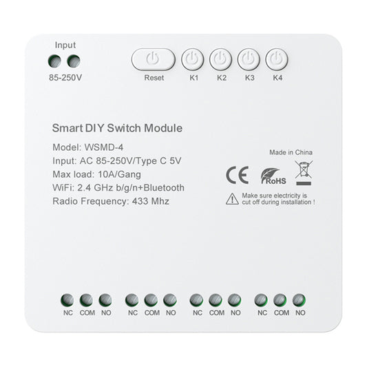 DIY Avatto WSMD-4 250V smart switch module