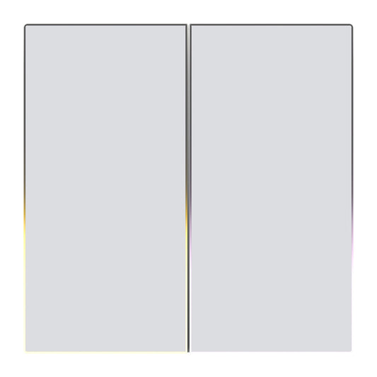 ZigBee Avatto TS60-EU-W2 Touch Light Switch Dual TUYA (white).