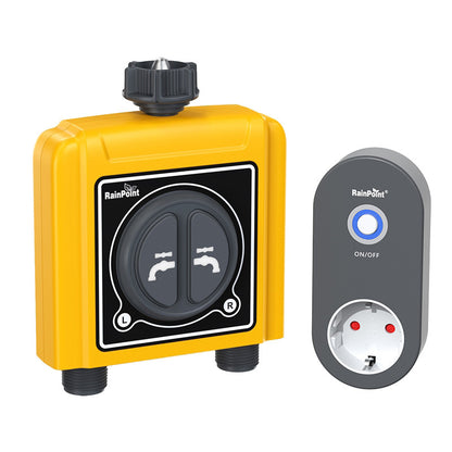 RainPoint 2-zone irrigation controller with app