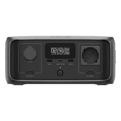 Set: EcoFlow RIVER 3 UPS Power Station + 45W Photovoltaic Panel.