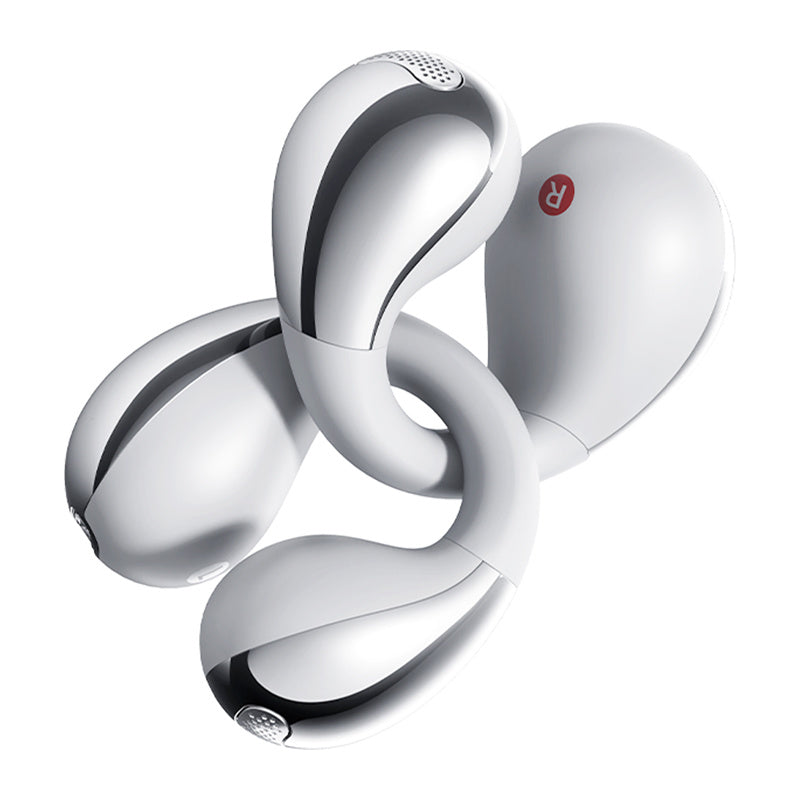 QCY Crossky Clip C30S headphones (silver)