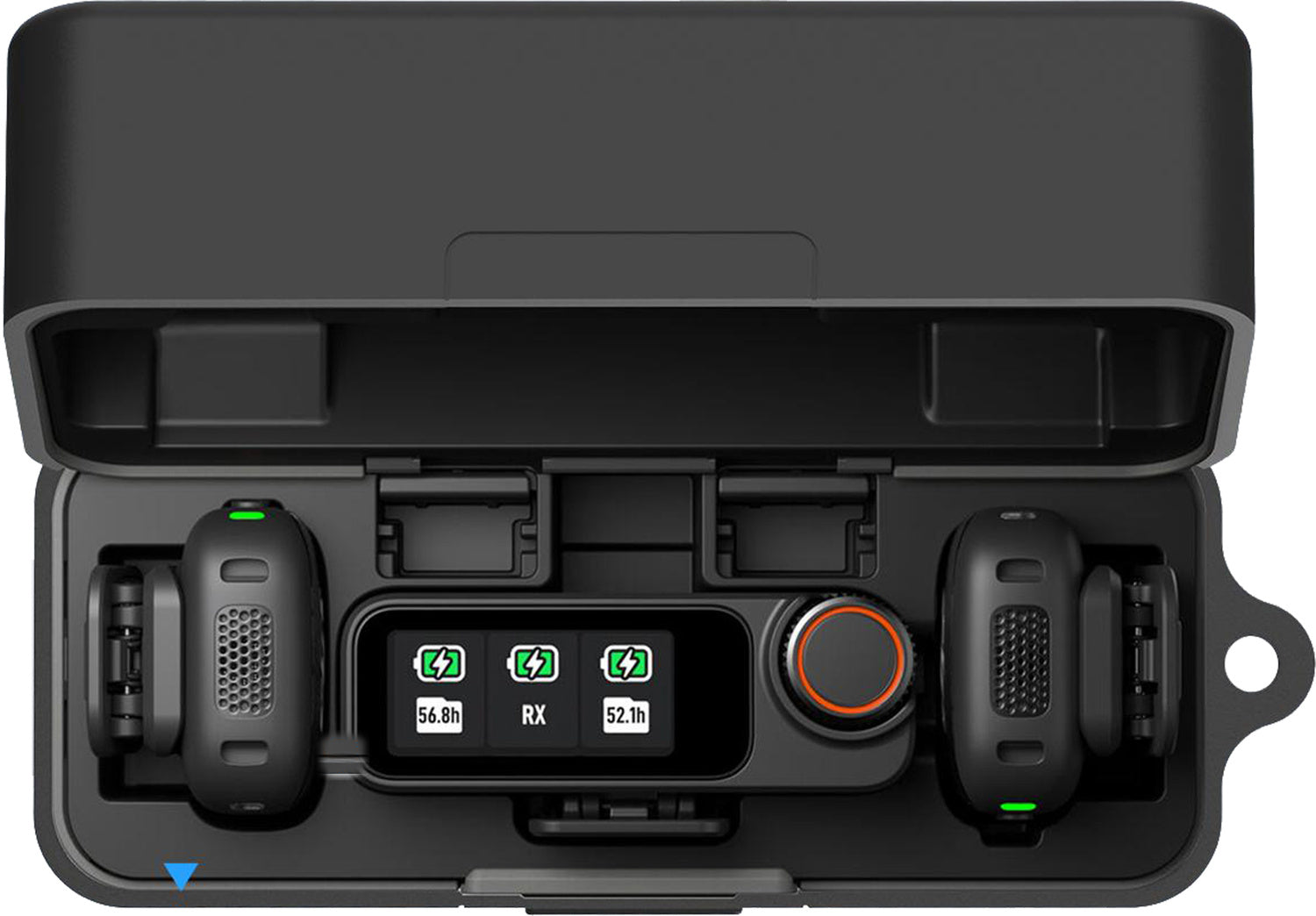 PULUZ Silicone Charging Case Protective Cover for DJI Mic 3 (Black)