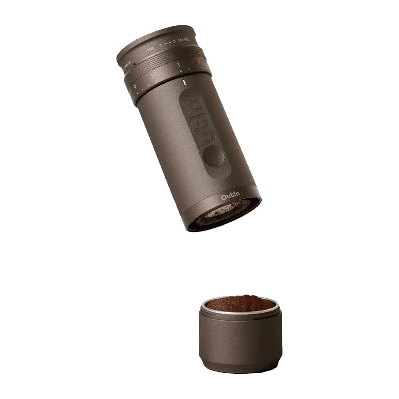 Outin Fino electric coffee grinder (brown)