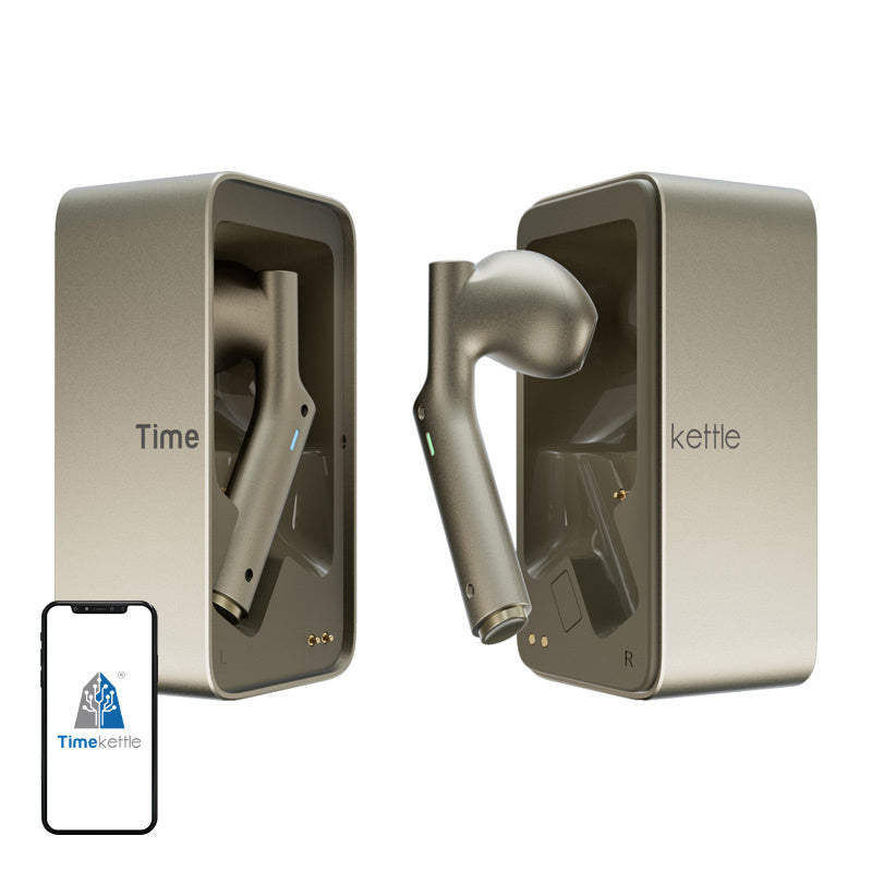 TIMEKETTLE W4 Translation Earbuds (Gold)