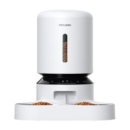 Petlibro Granary food dispenser with double bowl, Wifi, 5L(white)